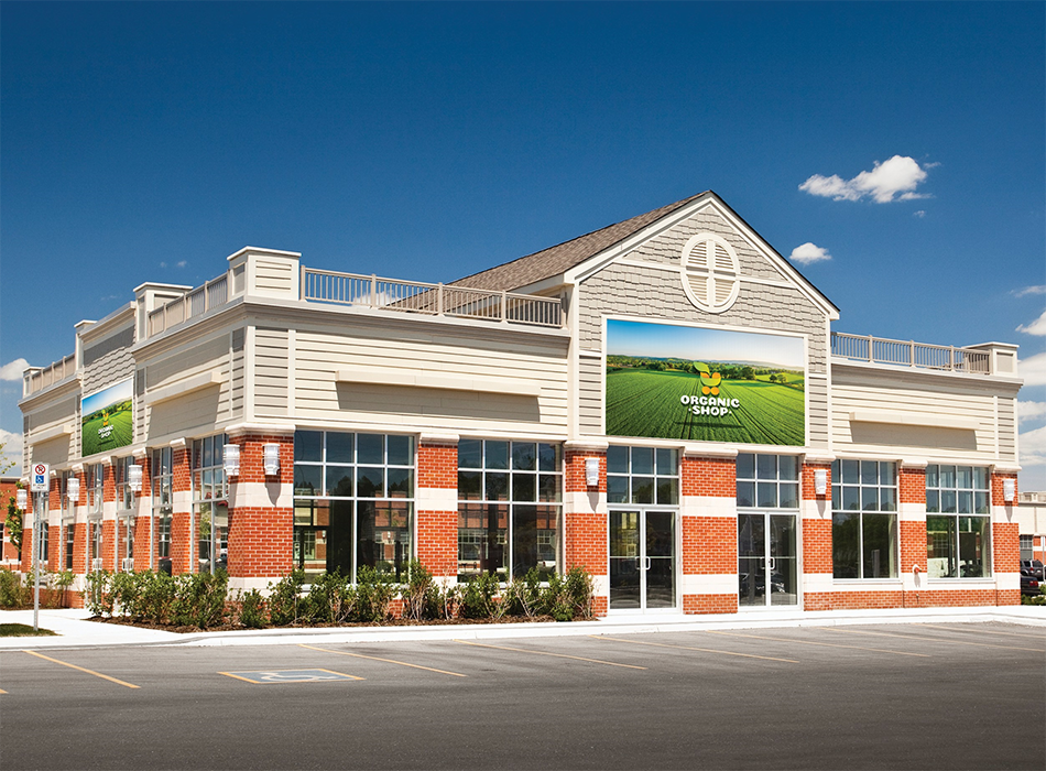 Outdoor Display - Retail food