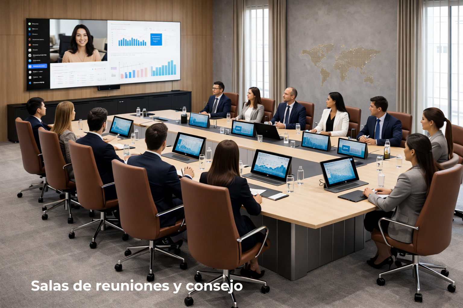 Salas de reuniones y consejo